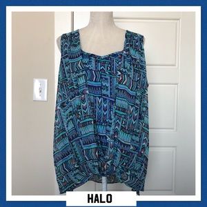 Halo blouse top Size L